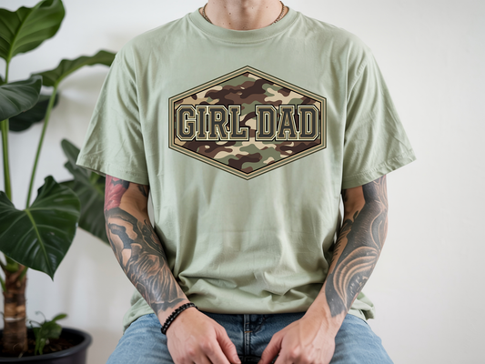 Girl Dad - Full Color - DTF Transfer - Flash Grab Friday