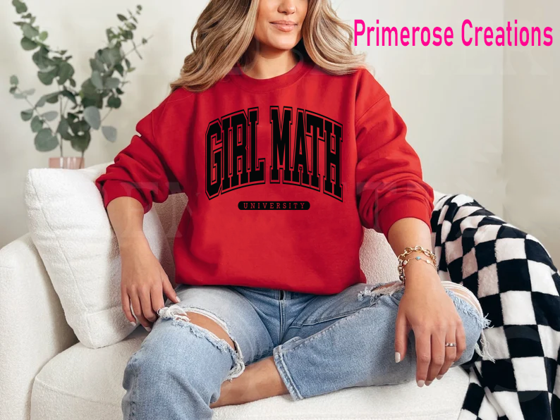 Girl Math University DTF