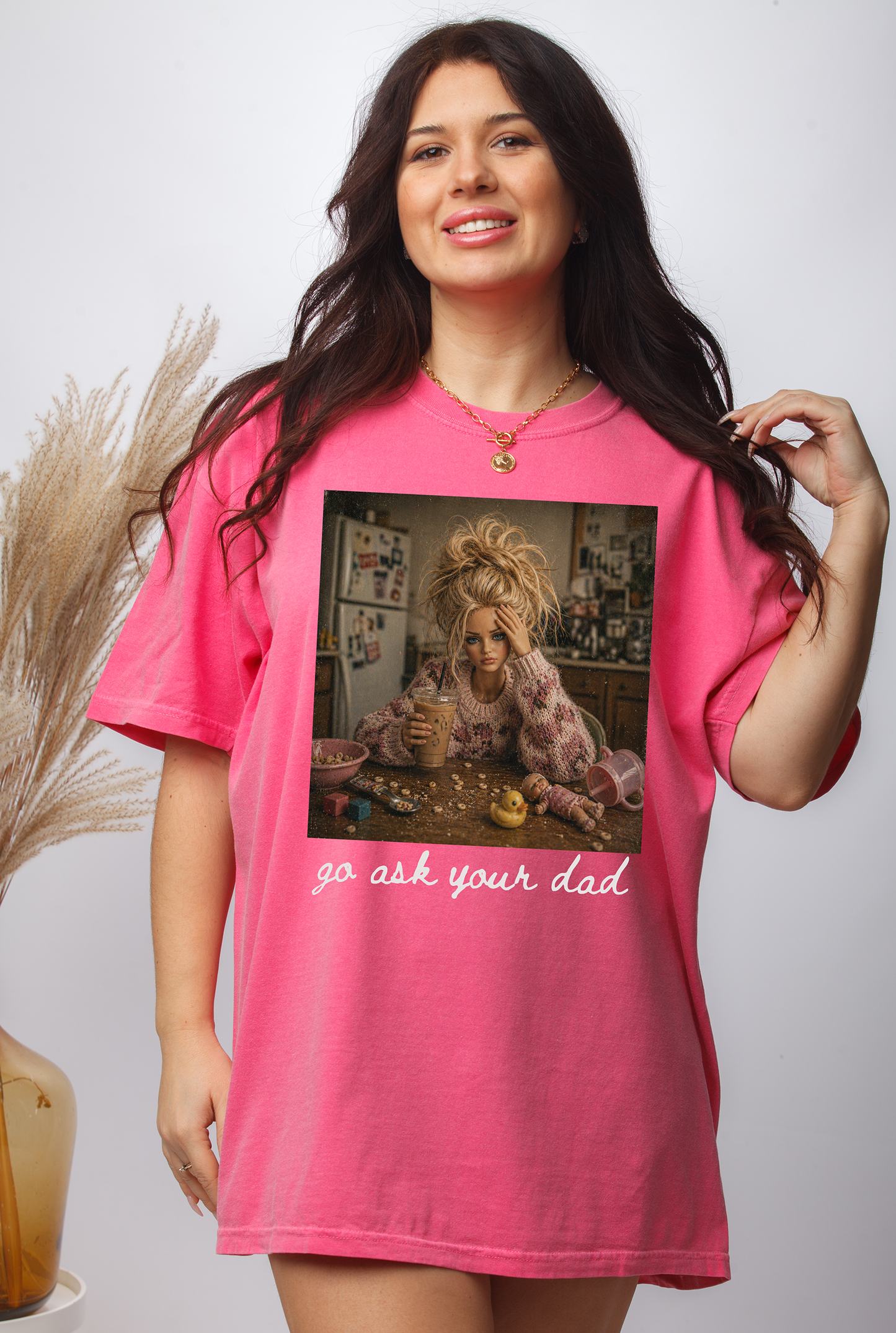 Go Ask Your Dad - Full Color - DTF Transfer - 2-5 Business Days