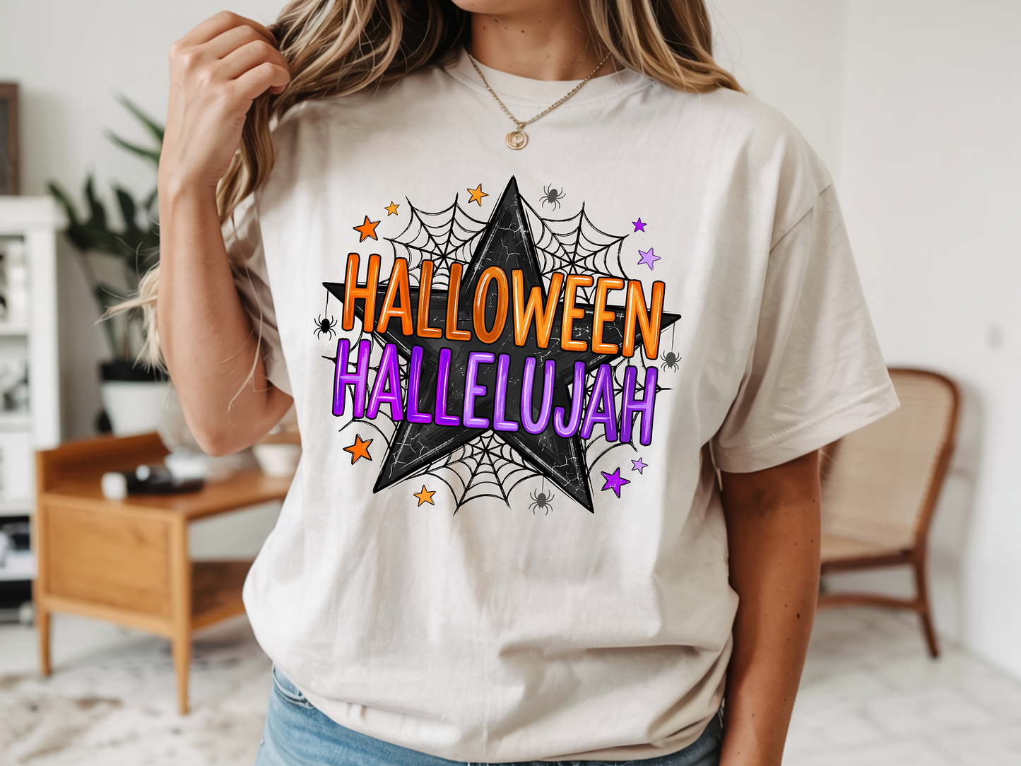 Halloween Hallelujah - Full Color - DTF Transfer - Grab It Tuesday
