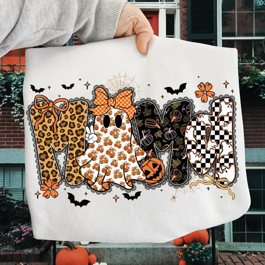Halloween Mama Lace- Full Color- DTF TRANSFER-NEW RELEASE