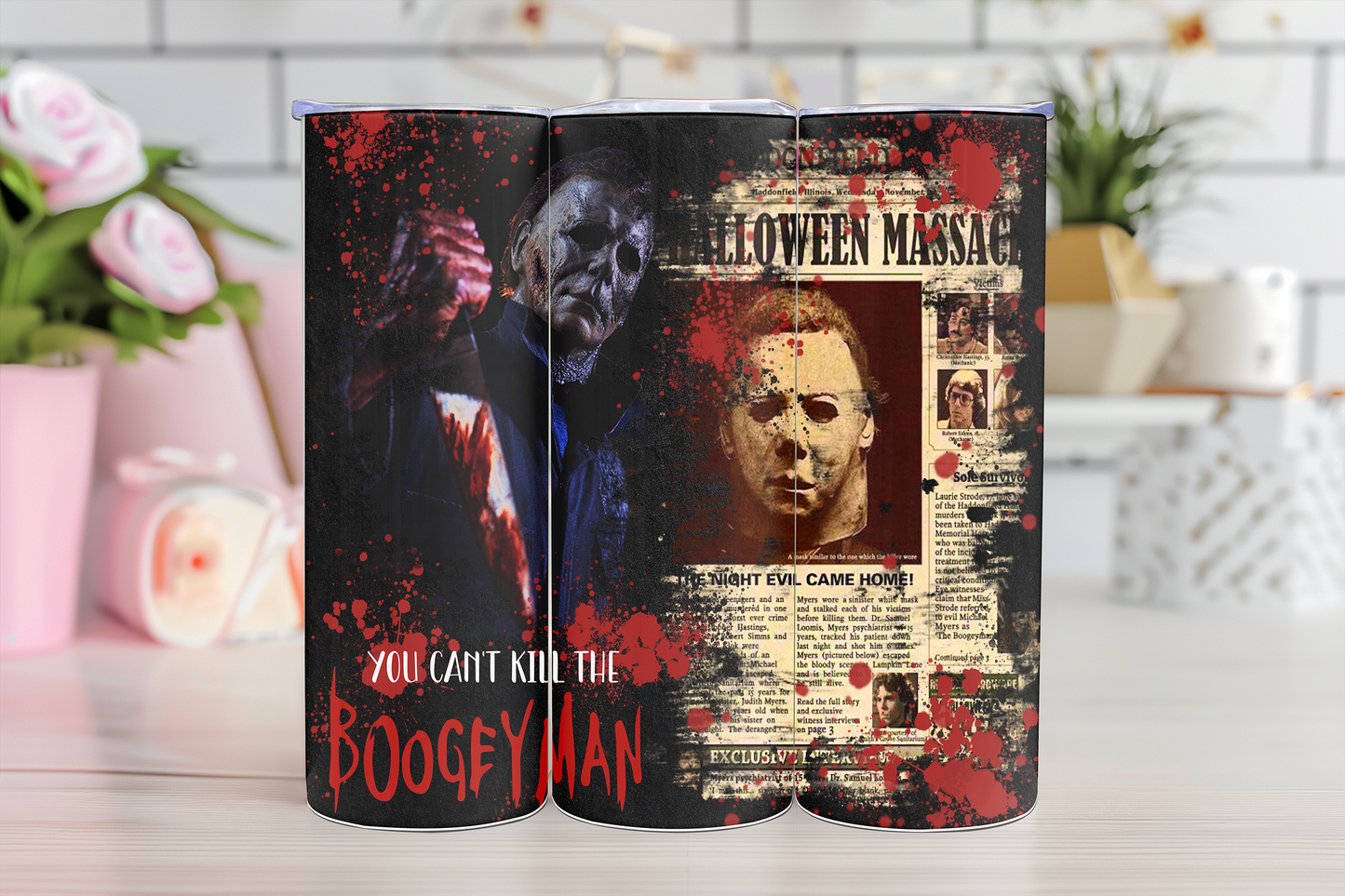 Halloween Massacre-20oz TUMBLER WRAP