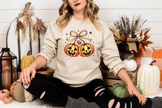 Halloween Pumpkins- Full Color- DTF TRANSFER-2-5 Business Days