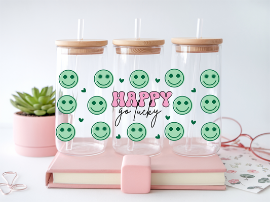 Happy Go Lucky Smilies - UV DTF PRINT