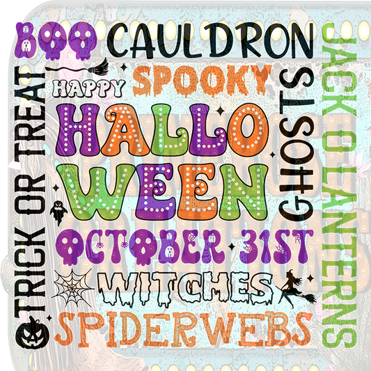 Happy Halloween Words