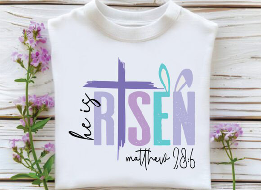 He Is Risen Pastel - DTF TRANSFER - PREORDER