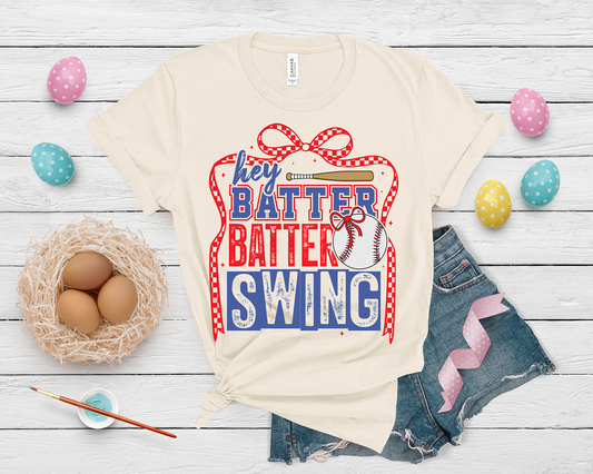 Hey Batter Batter - Full Color DTF Transfer - 13