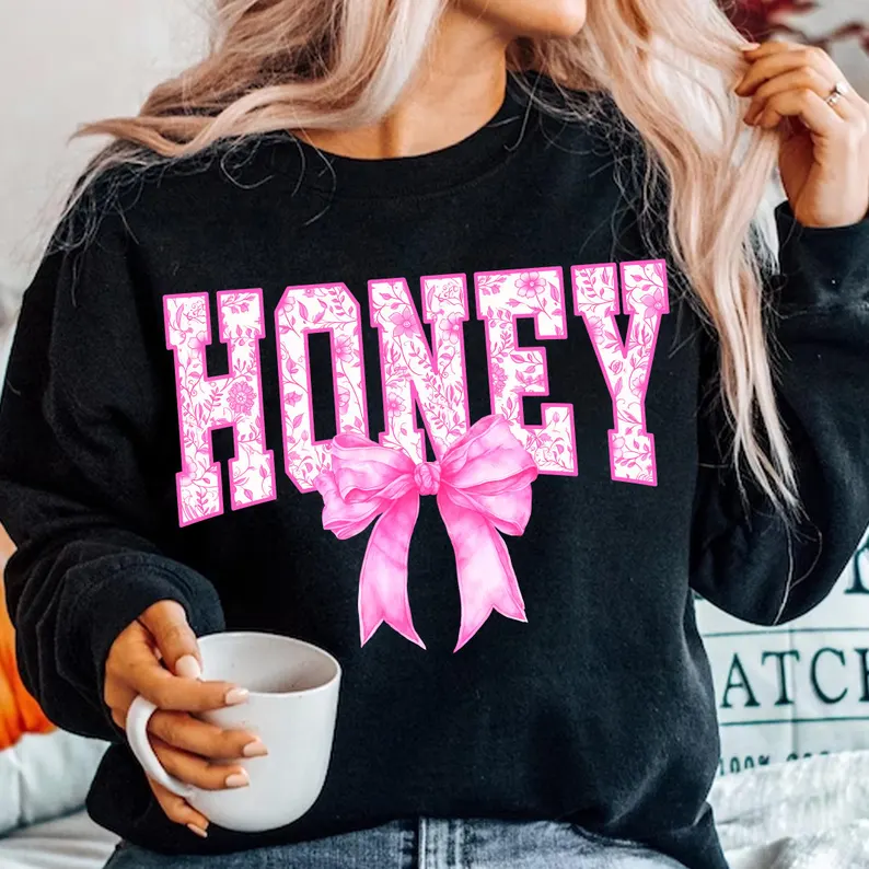 Honey Floral - DTF TRANSFER -