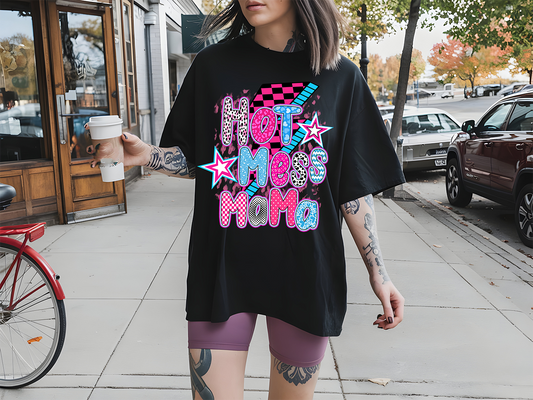 Hot Mess Mama Retro - DTF TRANSFER