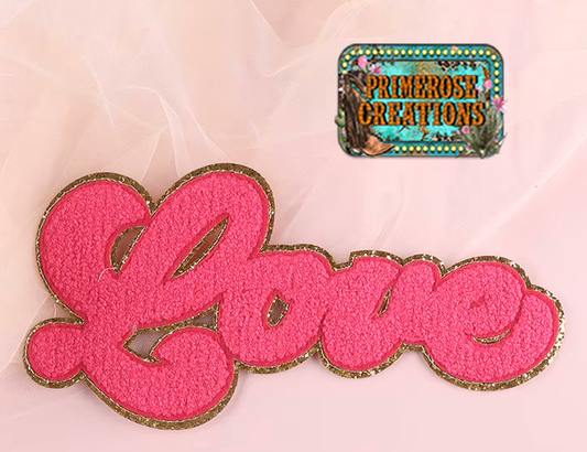 Hot Pink Love Patch