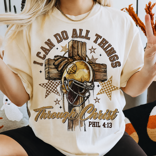 I Can Do All Things - Full Color - DTF Transfer - Flash Grab Friday