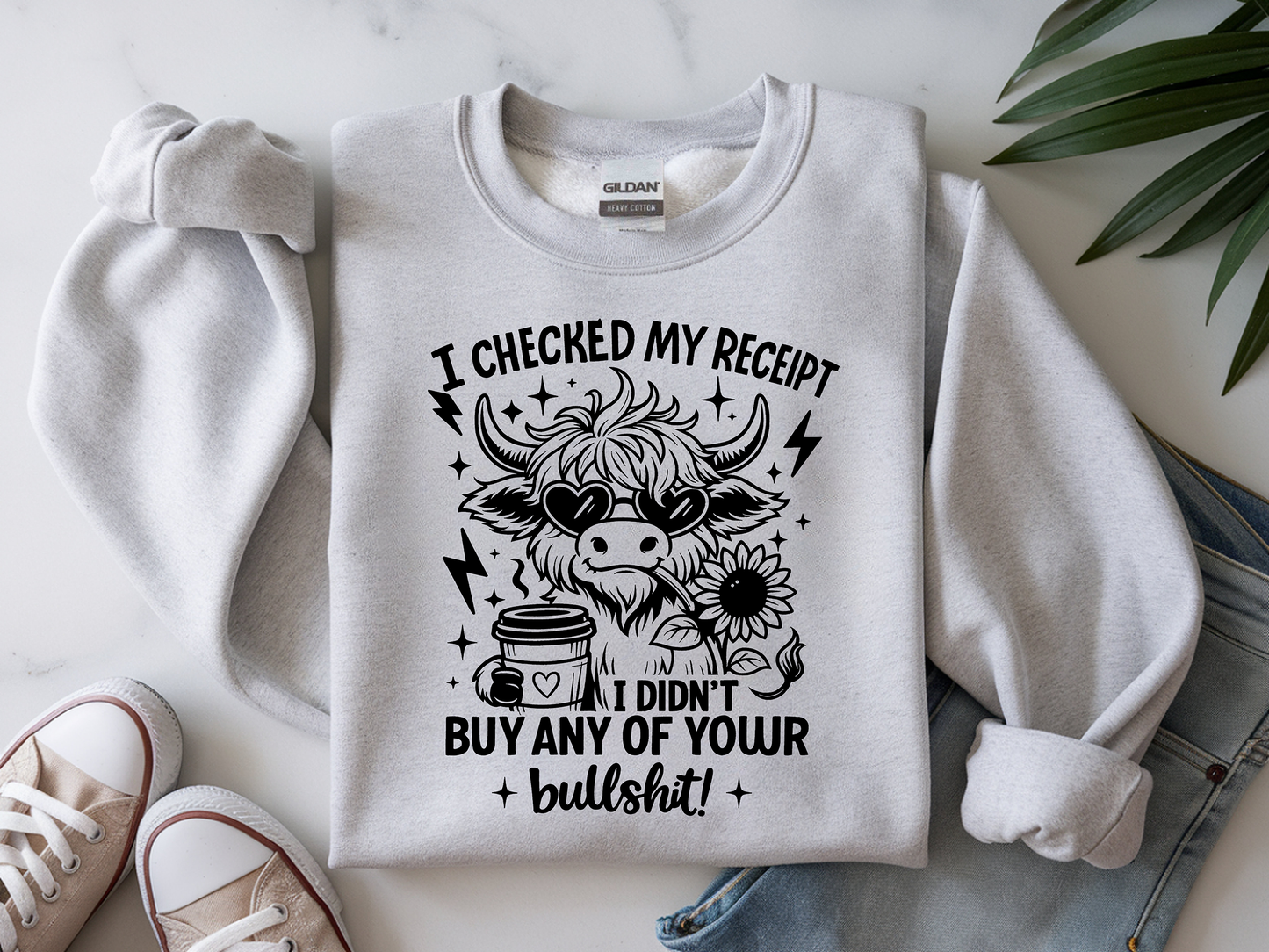 I Check My Receipt- Full Color-DTF Transfer-2-5 Business Days