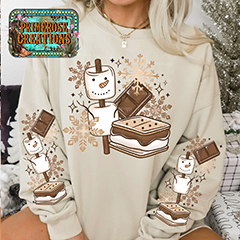 Smores and Snowflakes w/sleeves 4