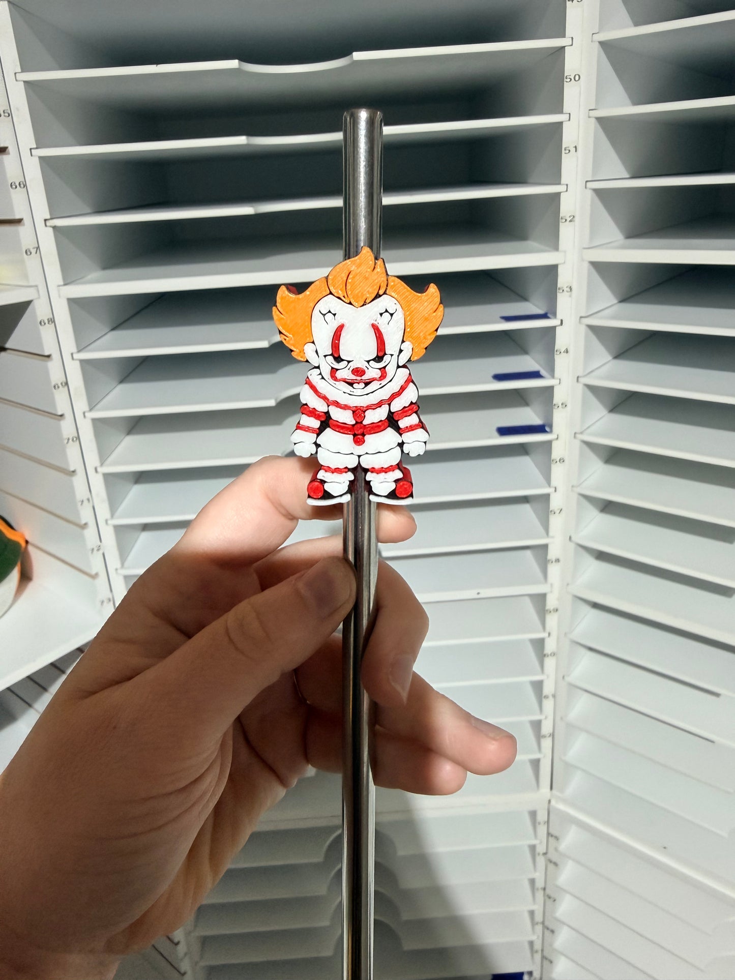 Creep Clown - Straw Topper - Fit's up to 40oz - Grab It Tuesday