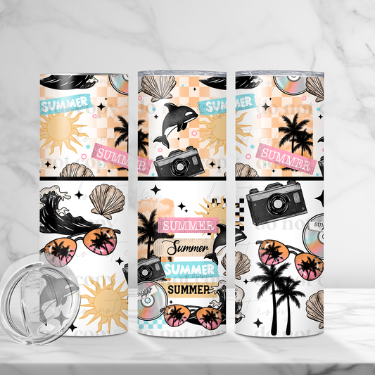 Camera in action-20oz TUMBLER WRAP