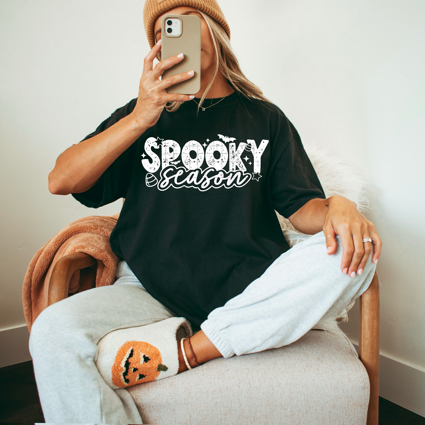 Spooky Season - White - DTF Transfer - 2-5 Business Days