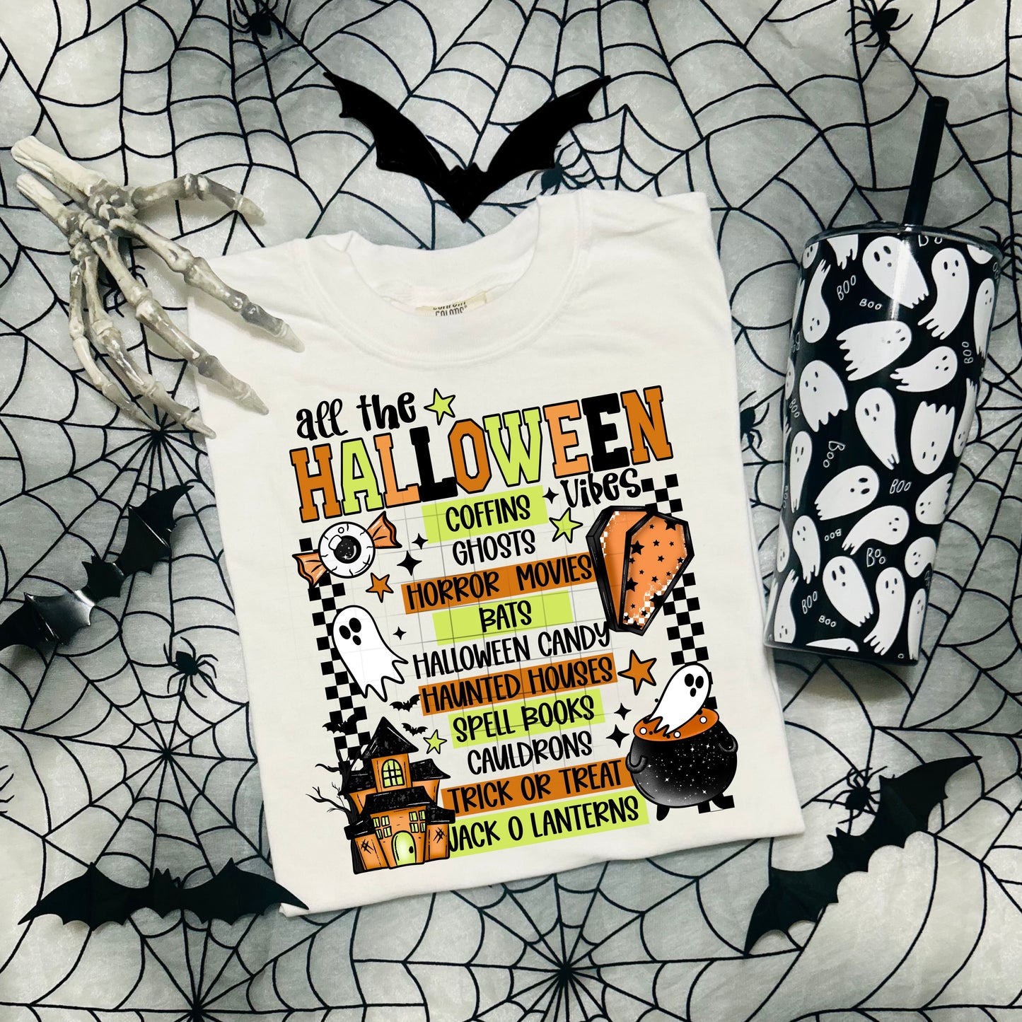 All The Halloween Vibes - Full Color DTF Transfer - RTS #9
