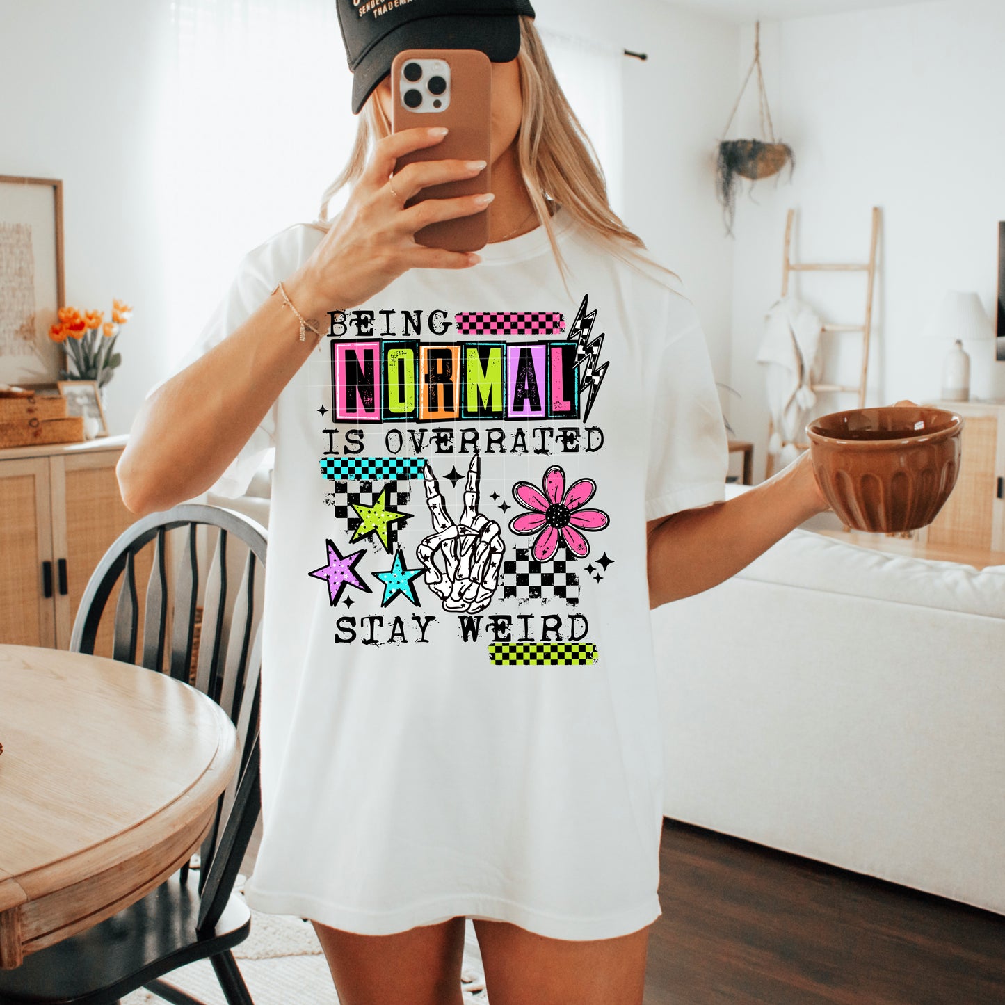 Stay Weird - Full Color DTF Transfer-2-5- Business Days