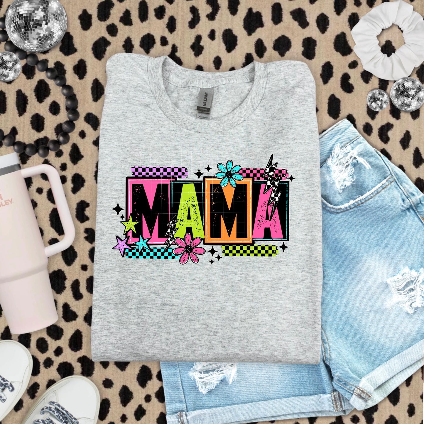 Neon Mama - Full Color DTF Transfer -RTS #94