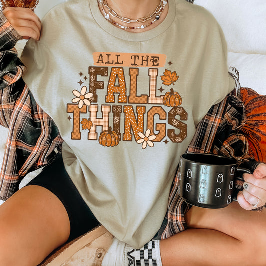 Fall Things - Full Color DTF Transfer-2-5 Business Days