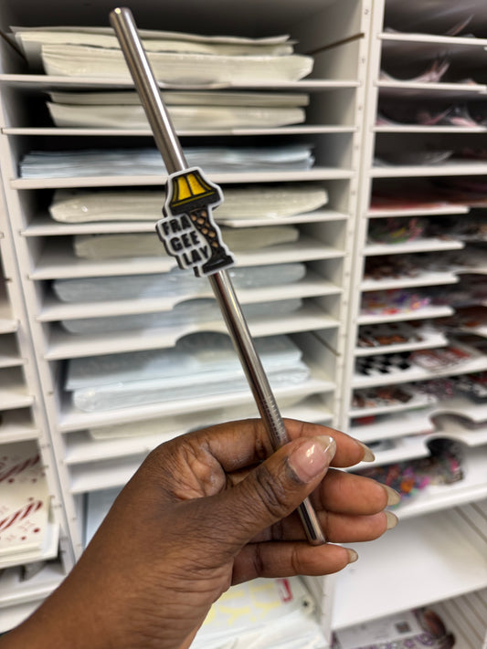 FRA GEE LAY - 8mm Straw Topper (Standard Straw Size) Straw Not Included