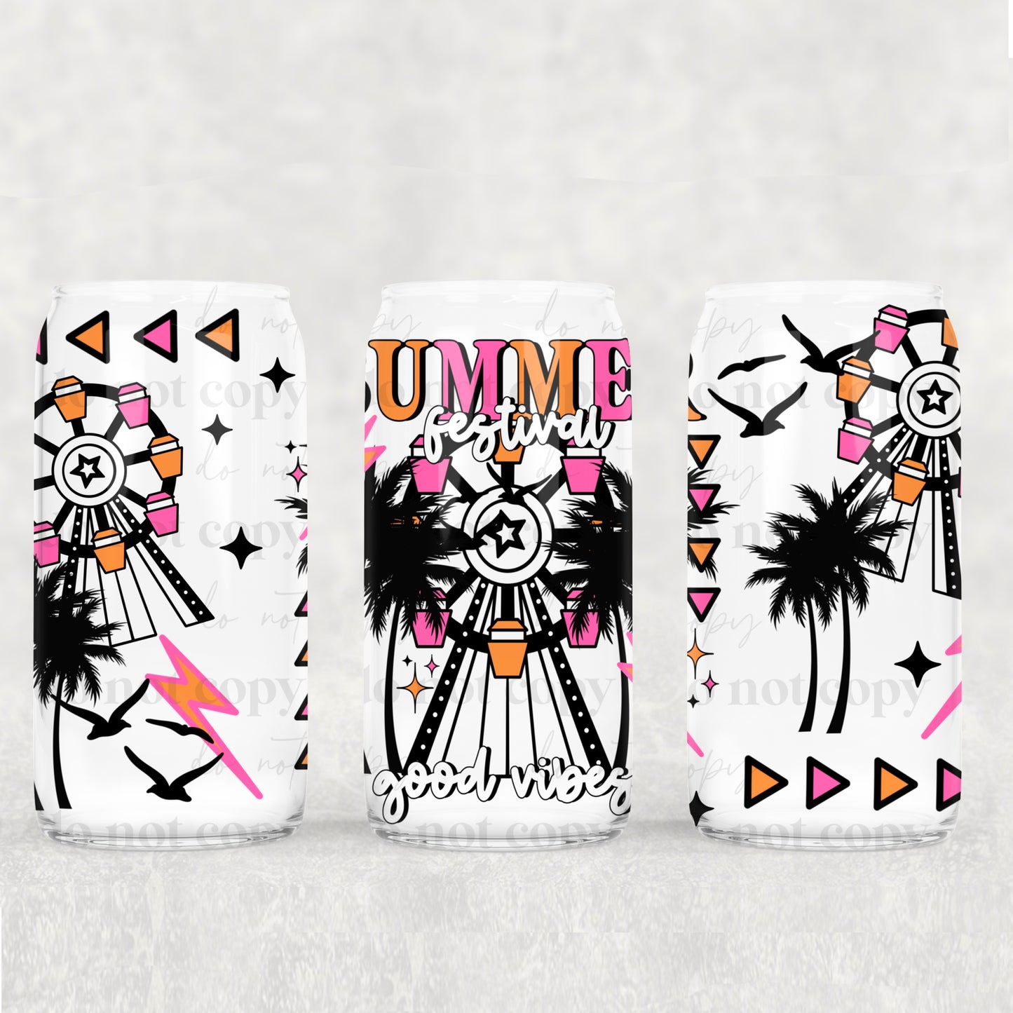 Summer Time- UV DTF PRINT