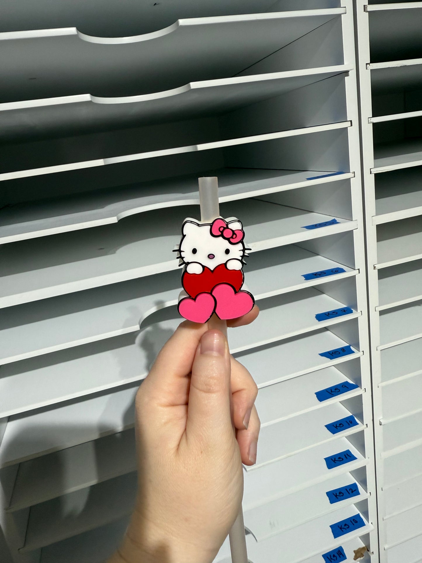 Red & Pink Hearts- Straw Topper - Fits up to 40oz- Friday New Releases