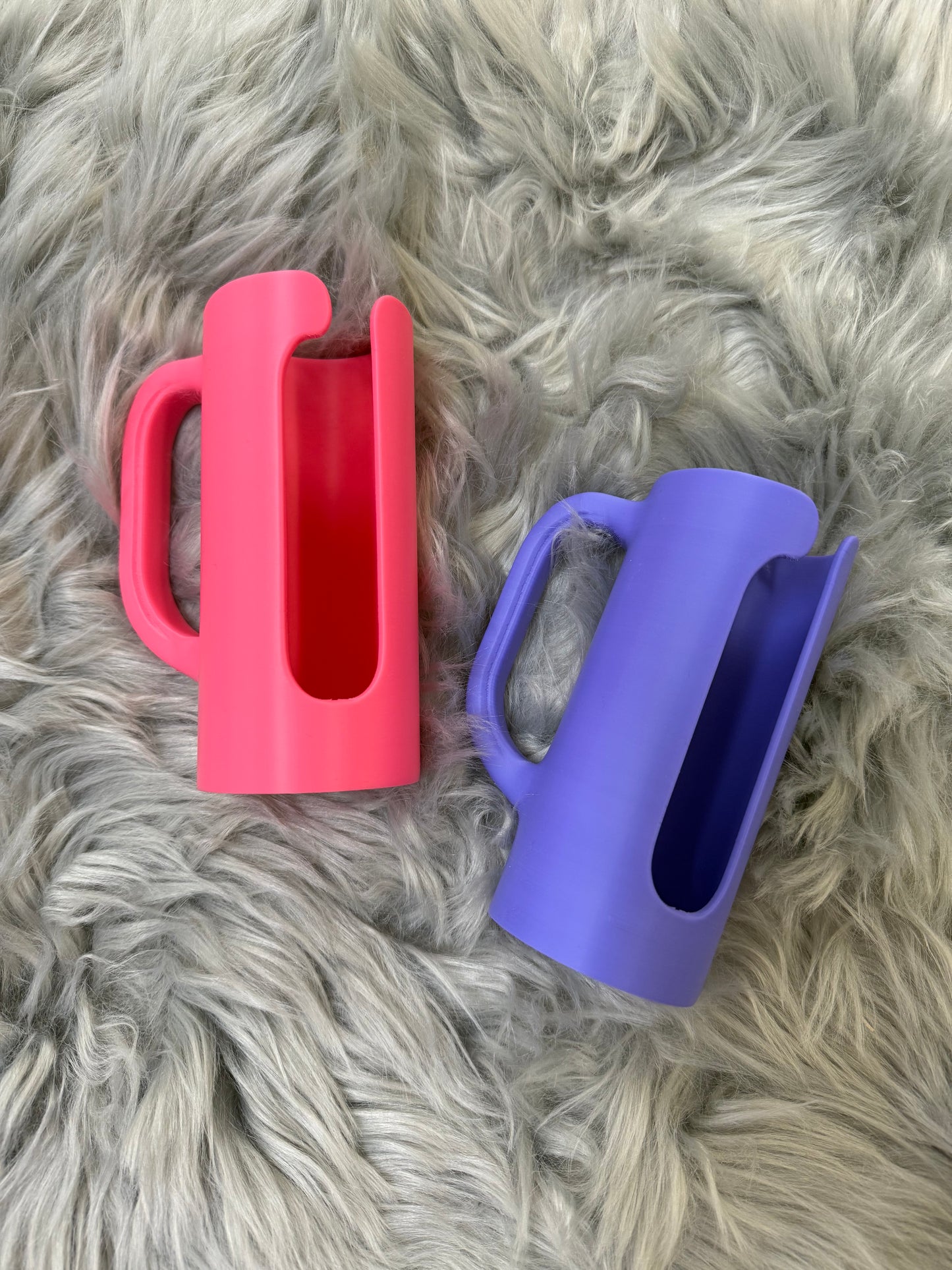 Pretty Grip Drink Holders - Purple - 12oz Can Holder With handle - RTS