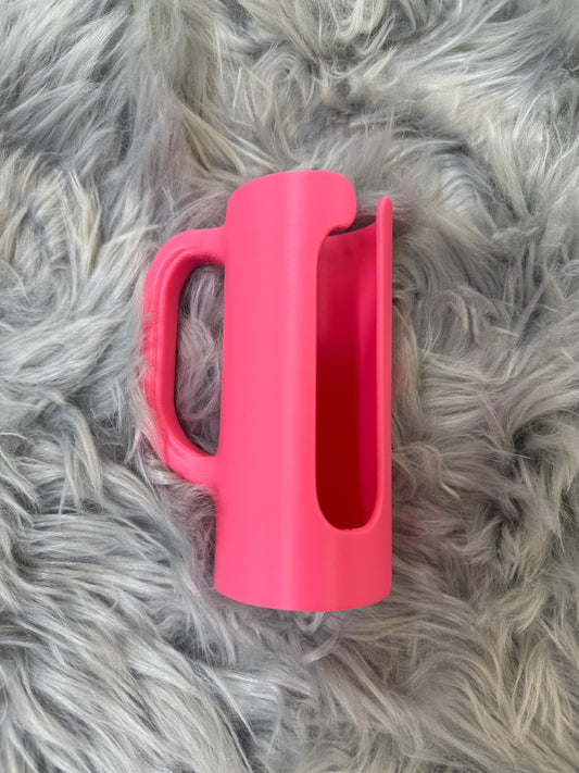 Pretty Grip Drink Holders - Pink - 12oz Can Holder With handle - RTS