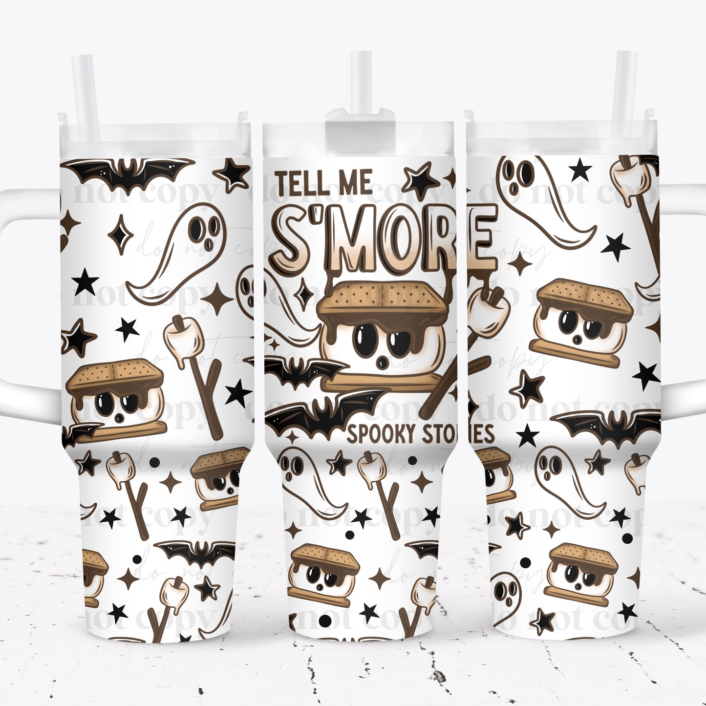 S'more - 40oz Tumbler Wrap
