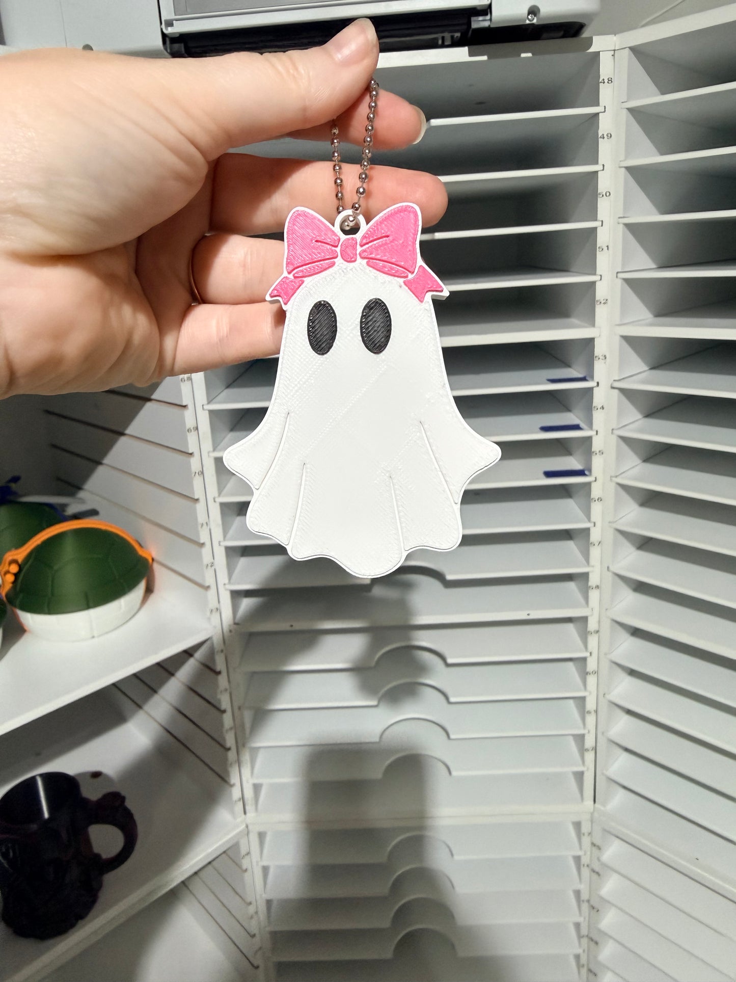 Ghost Can Tab Opener Keychain - 3D Printed - Flash Grab Friday