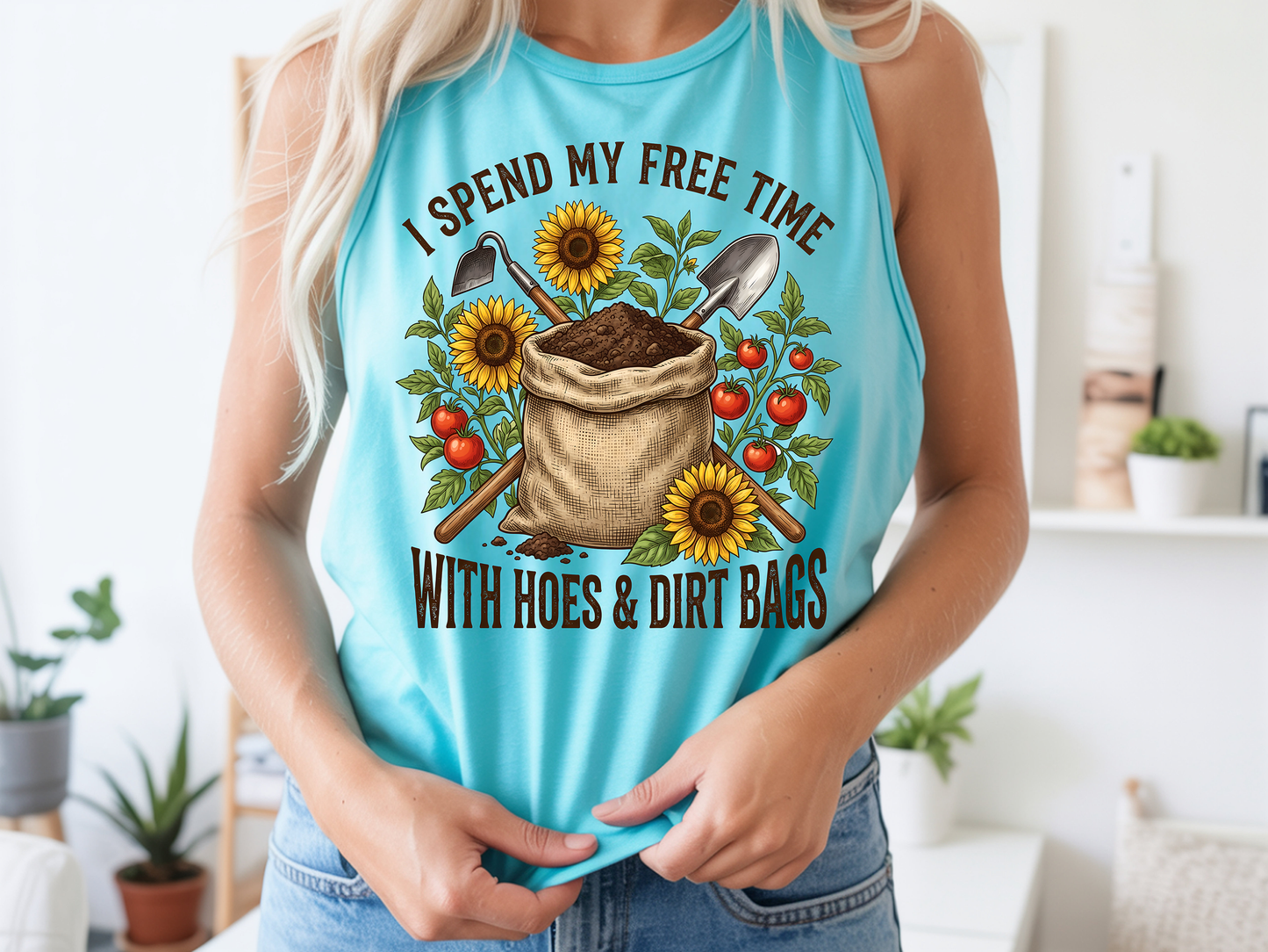 I Spend My Free Time - Full Color - DTF Transfer - 2-5 Business Days