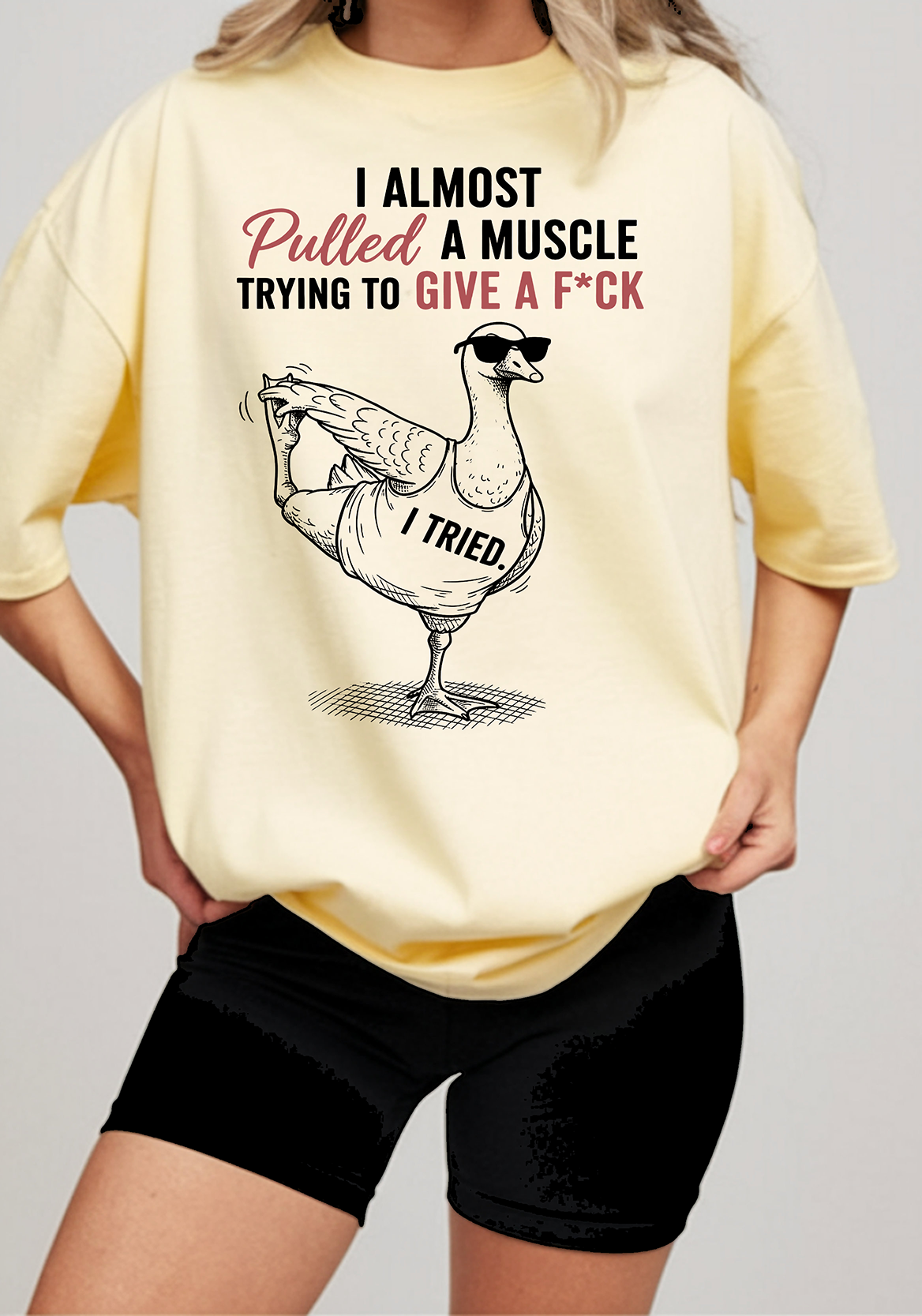 I Tried Goose - Full Color - DTF Transfer - 2-5 Business Days