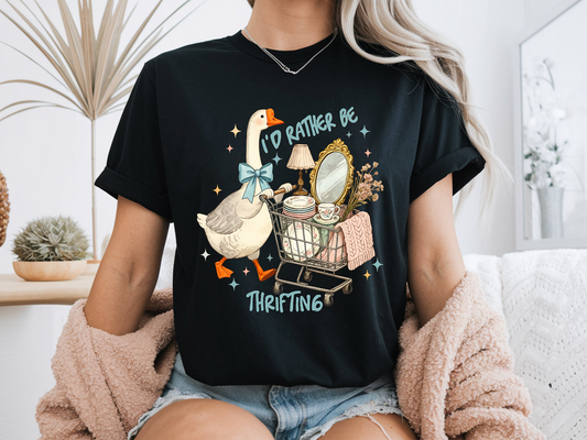 I'd Rather Be Thrifting - Full Color - DTF Transfer - 2-5 Business Days