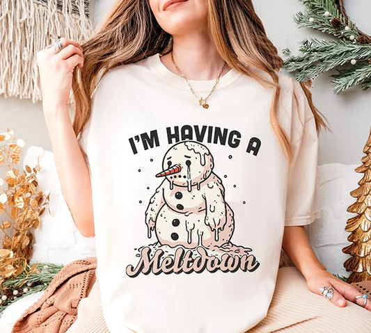 I'm Having A Meltdown - Full Color DTF Transfer - Christmas In July