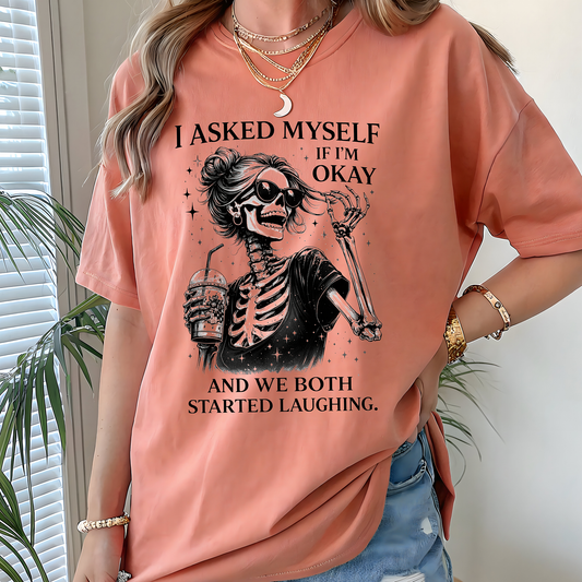 I asked myself- Full Color-DTF Transfer-2-5 Business Days