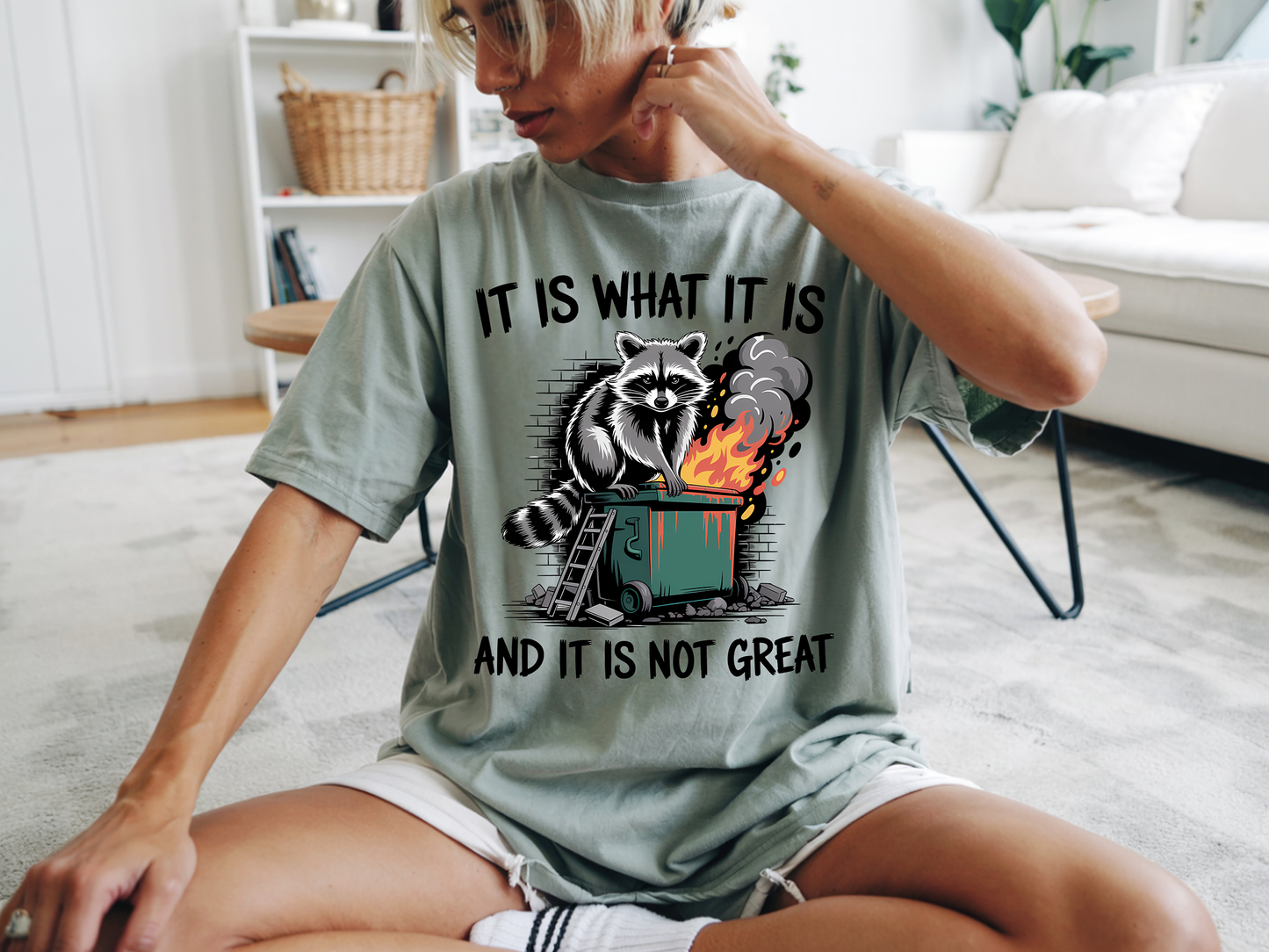 It Is What It Is - Full Color - DTF Transfer - 2-5 Business Days