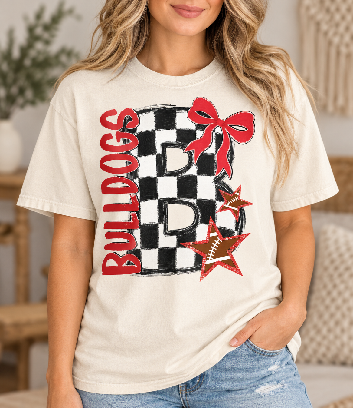 B is for Bulldogs- DTF Transfer - 2 to 5 business days