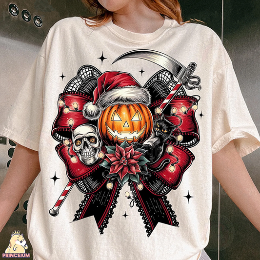 Jack O Lantern - Full Color DTF Transfer - Christmas in July