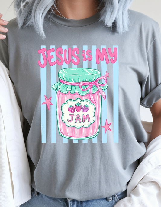 Jesus Is My Jam - Full Color - DTF Transfer - 2-5 Business Days