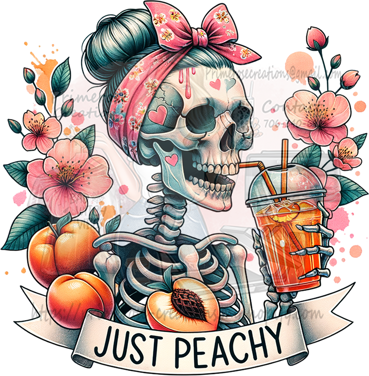 Just Peachy Skelly