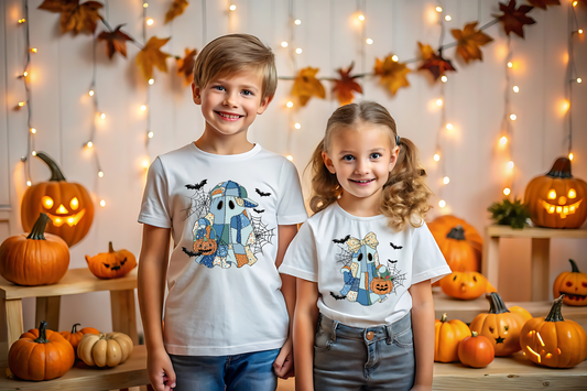 Boy Ghostie-Youth- DTF TRANSFER