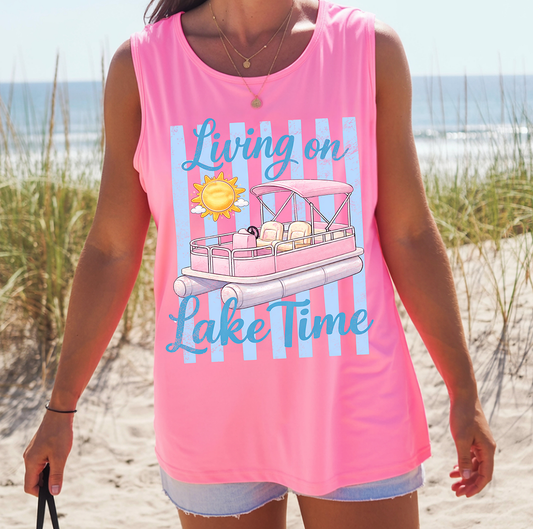 Lake Time - Full Color - DTF Transfer - 2-5 Business Days
