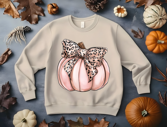 Leopard Coquette Pumpkin- DTF Transfer