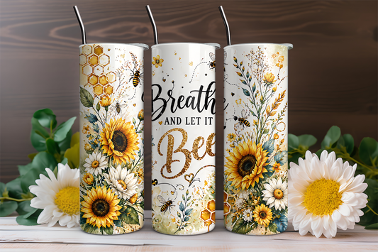 Let It Be - Full Color - 20oz Tumbler Wrap - 2-5 Business Days
