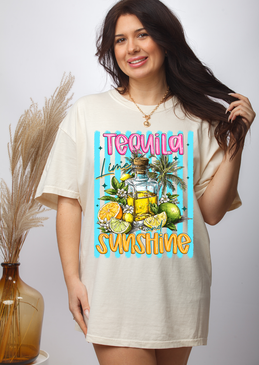 Lime & Sunshine - Full Color - DTF Transfer - Flash Grab Friday