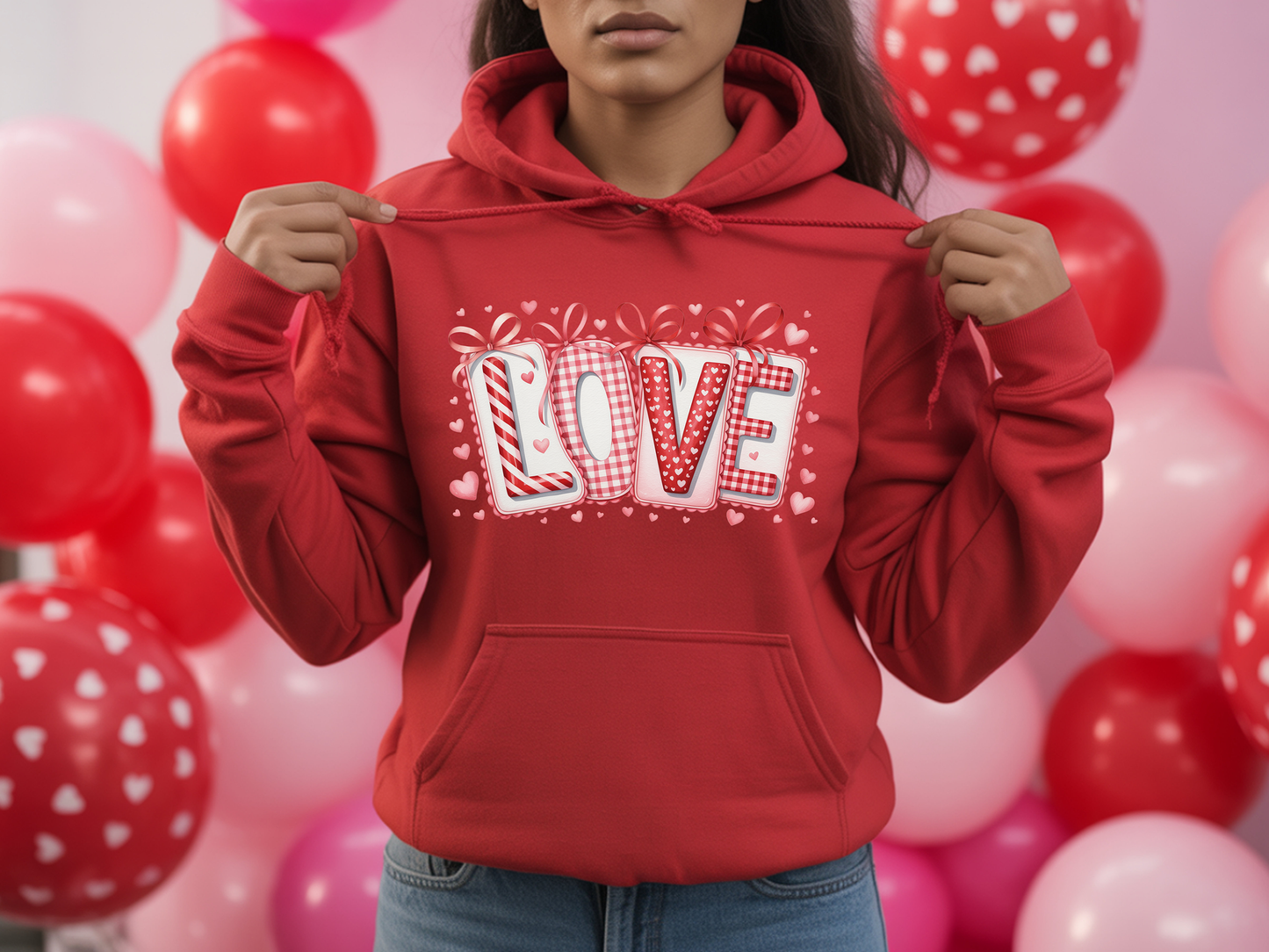 Love Preppy-Full Color -DTF Transfer-WHOLESALE