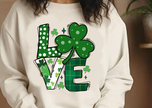 Love St Patties - DTF TRANSFER - PREORDER