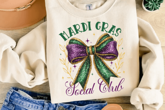 MARDI GRAS SOCIAL CLUB - DTF TRANSFER