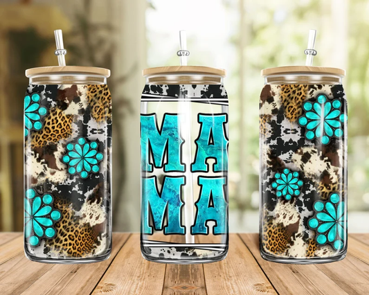 Mama Cowhide - Full Wrap - UV DTF PRINT -